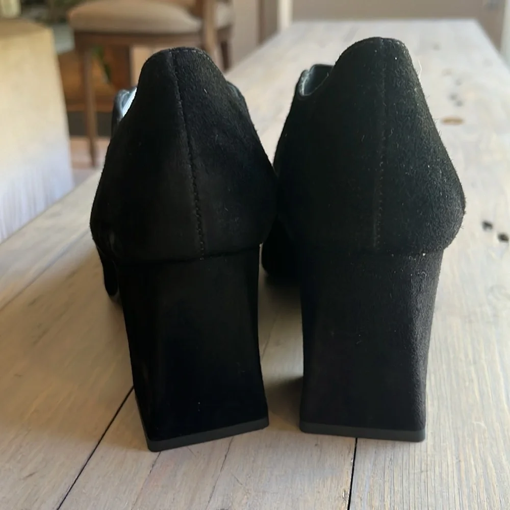 NIB. Paul Green Stacia Black Suede Ankle Bootie Size 6.5,7 - Picture 9 of 13